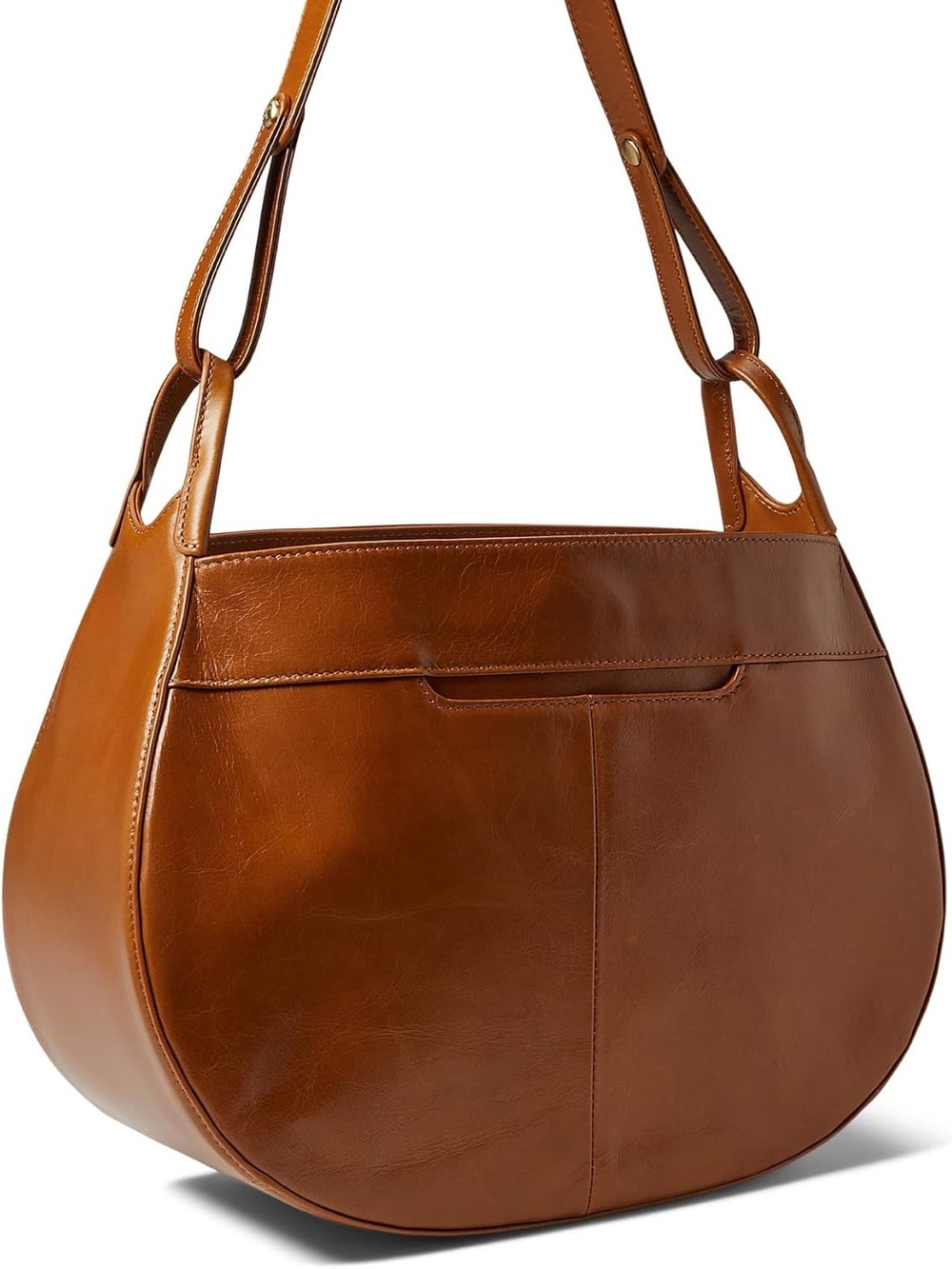 HOBO Arla Brown Leather Shoulder Bag